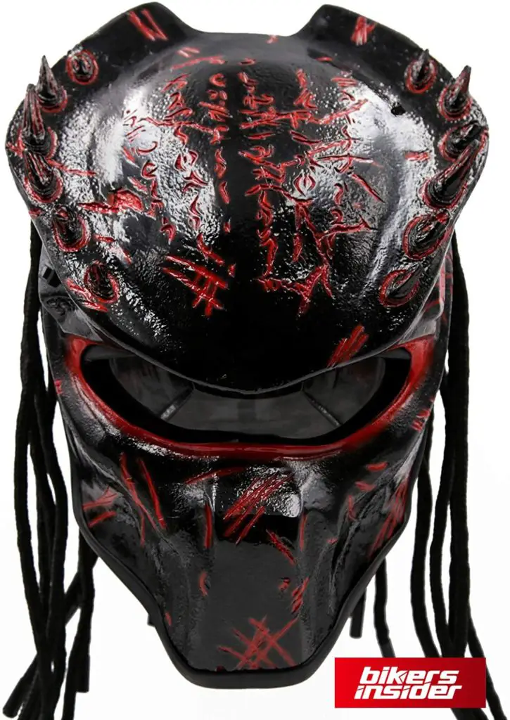 Front pro predator motorcycle crash helmet-min