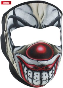 Clown Face Mask For Motorcycle Helmet