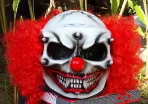 Killer Clown Motorcycle Helmet