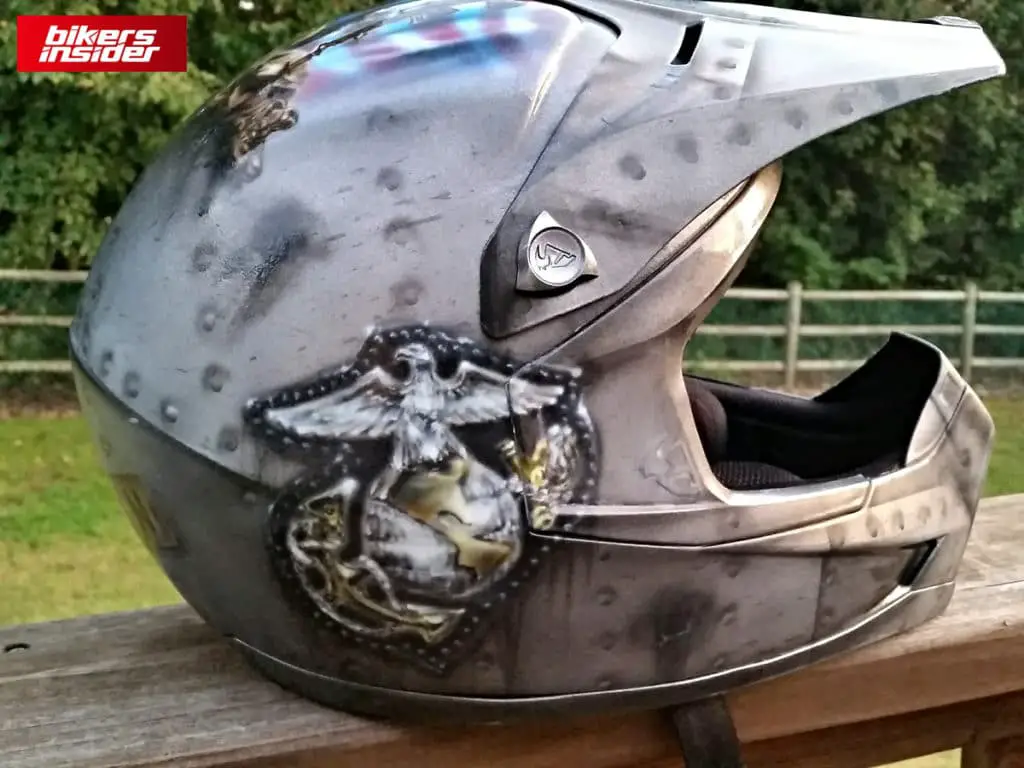 The Classiest Custom Painted Military Motorcycle Helmets! - Bikers Insider