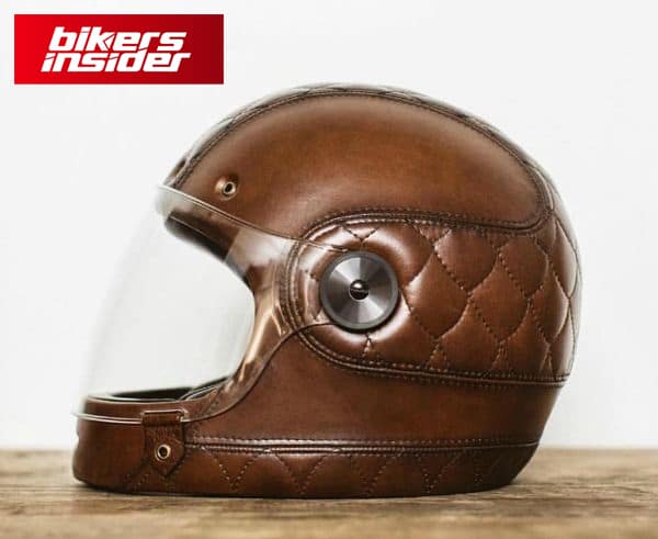 Leather Motorcycle Helmets