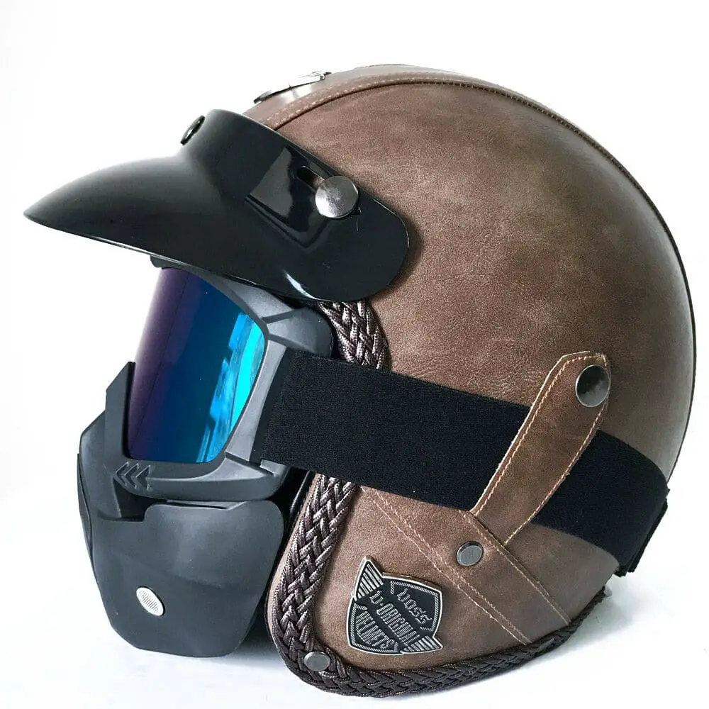 pu-leather-motorcycle-helmet