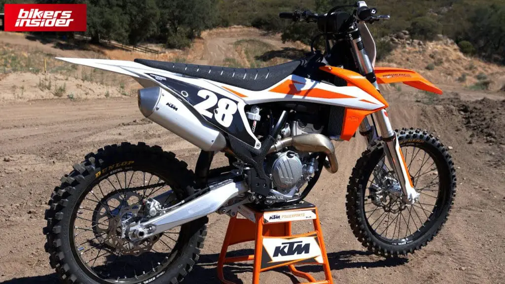 KTM 250 SX-F is the best beginner racing dirt bike your money can get!