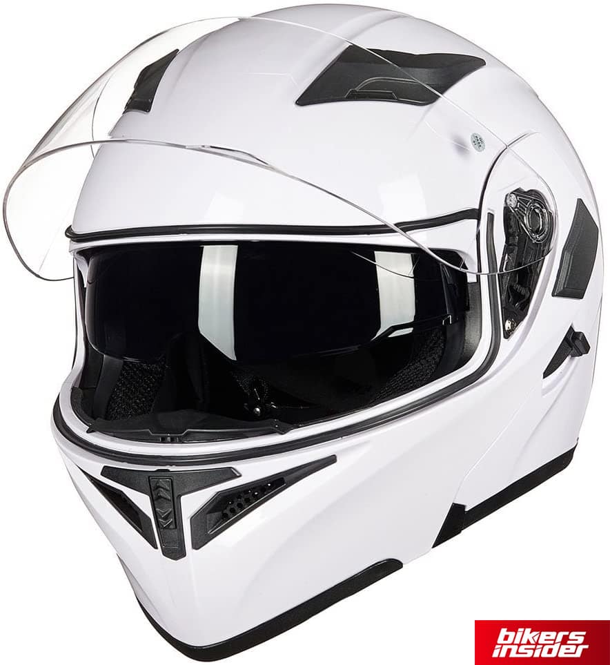 The inner sun visor of the ILM modular helmet.