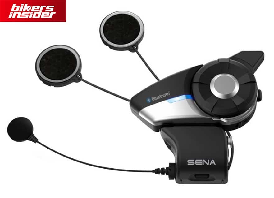 Sena 20S Evo features a big sound quality improvement thanks to the upgraded stock speakers.