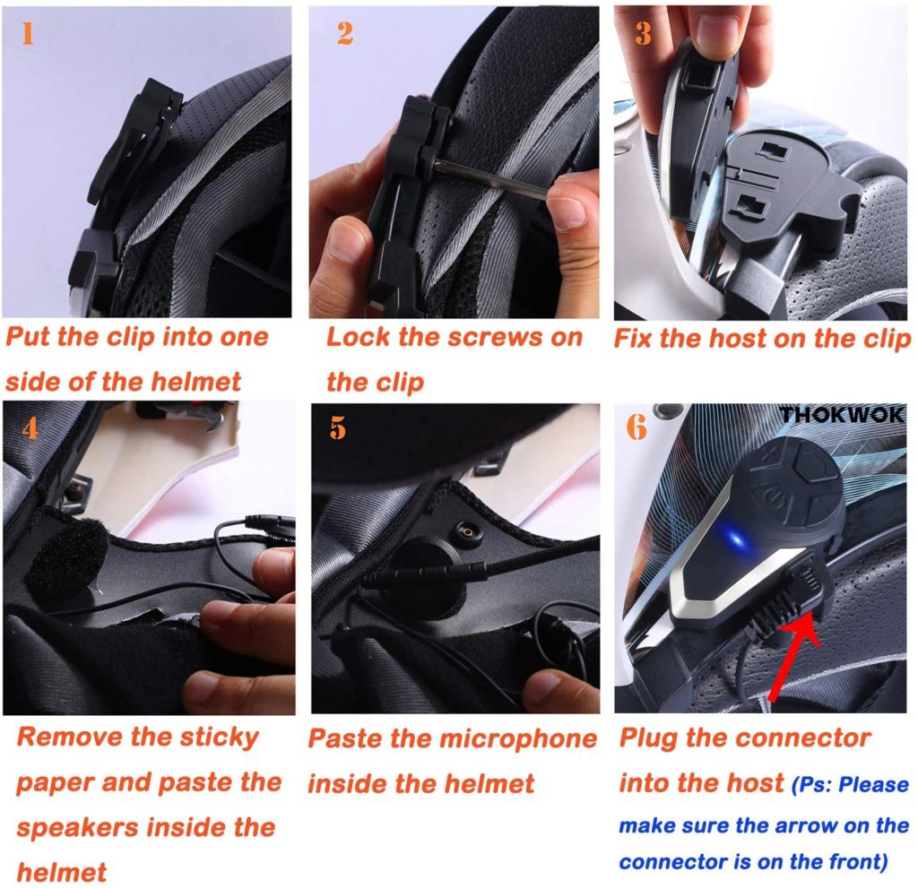 Here are the installation instructions for the THOKWOK BT-S3 Bluetooth headset!