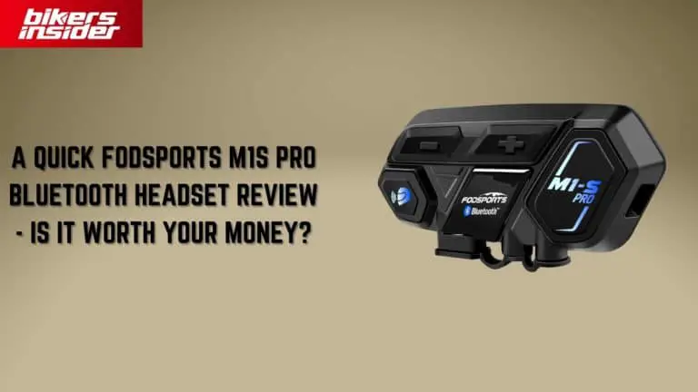 A Quick Fodsports M1S Pro Bluetooth Comm System Review!