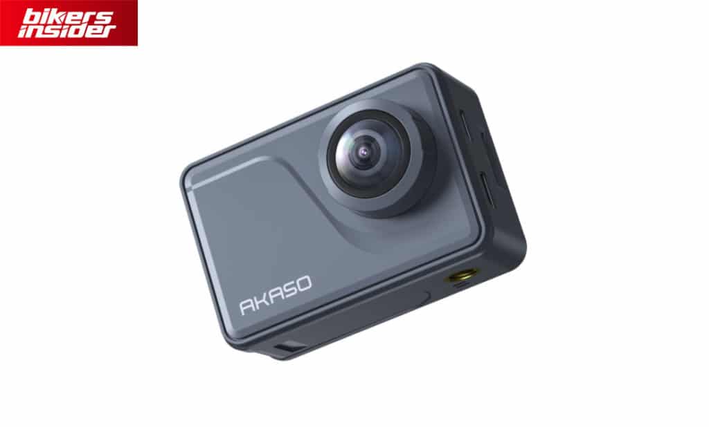 The front side of the V50 Pro action camera.