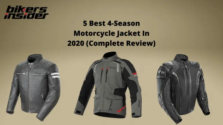 Best 4-Season Motorcycle Jacket (Top 5 Picks For 2021)