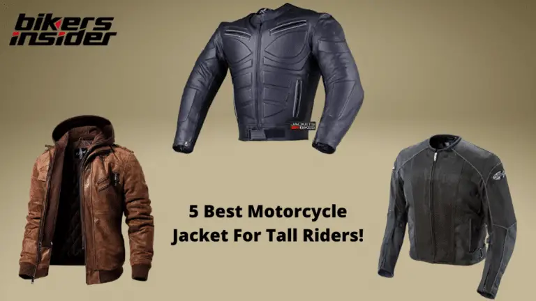 Best Motorcycle Jacket For Tall Riders In 2021 - Bikers Insider