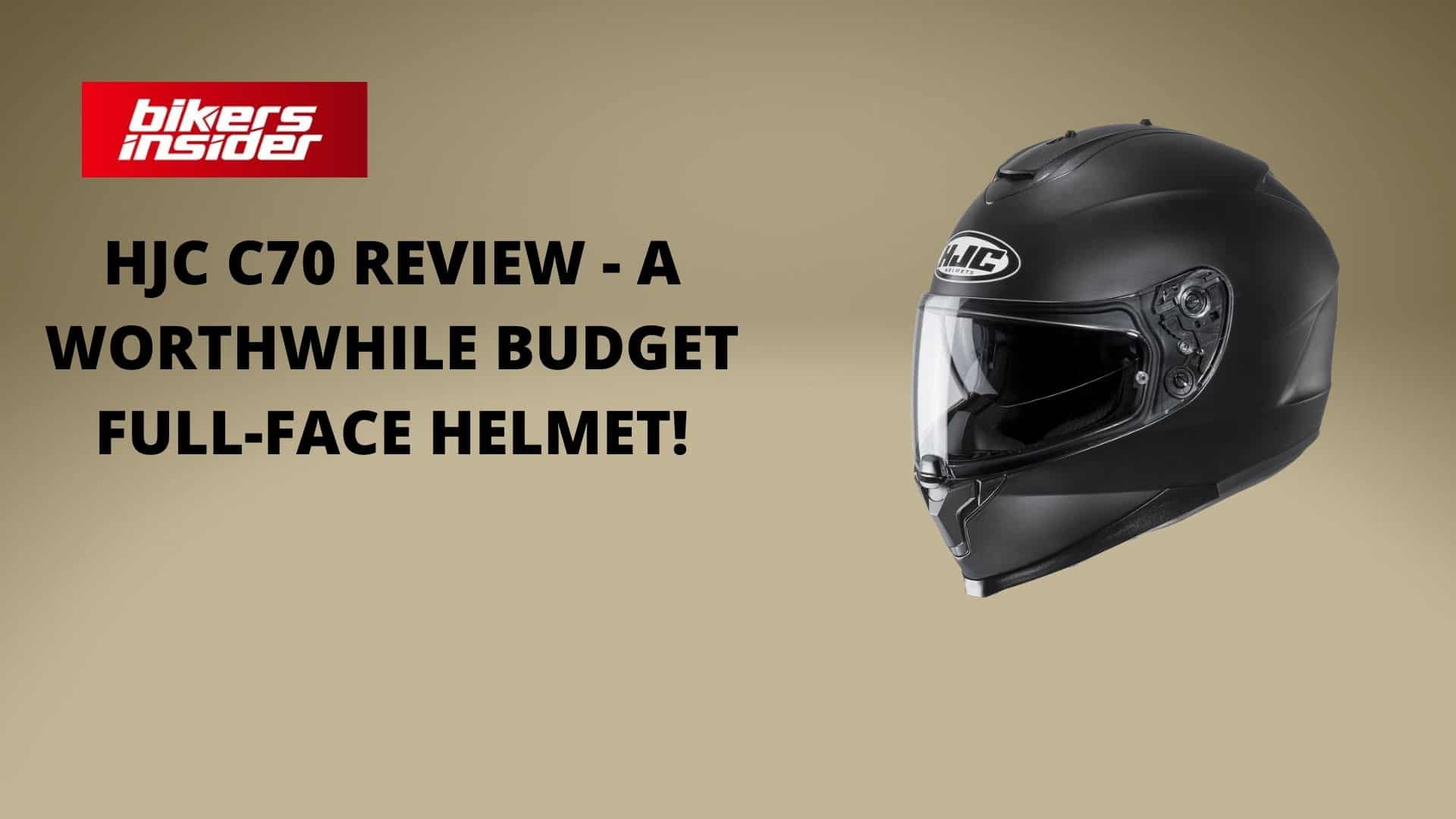 C-70 Solid & Semi-Flat Helmet XL Black 1210-605 