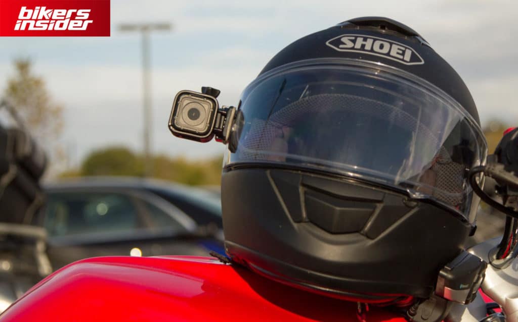 Action camera is a great accessory to film all your rides.