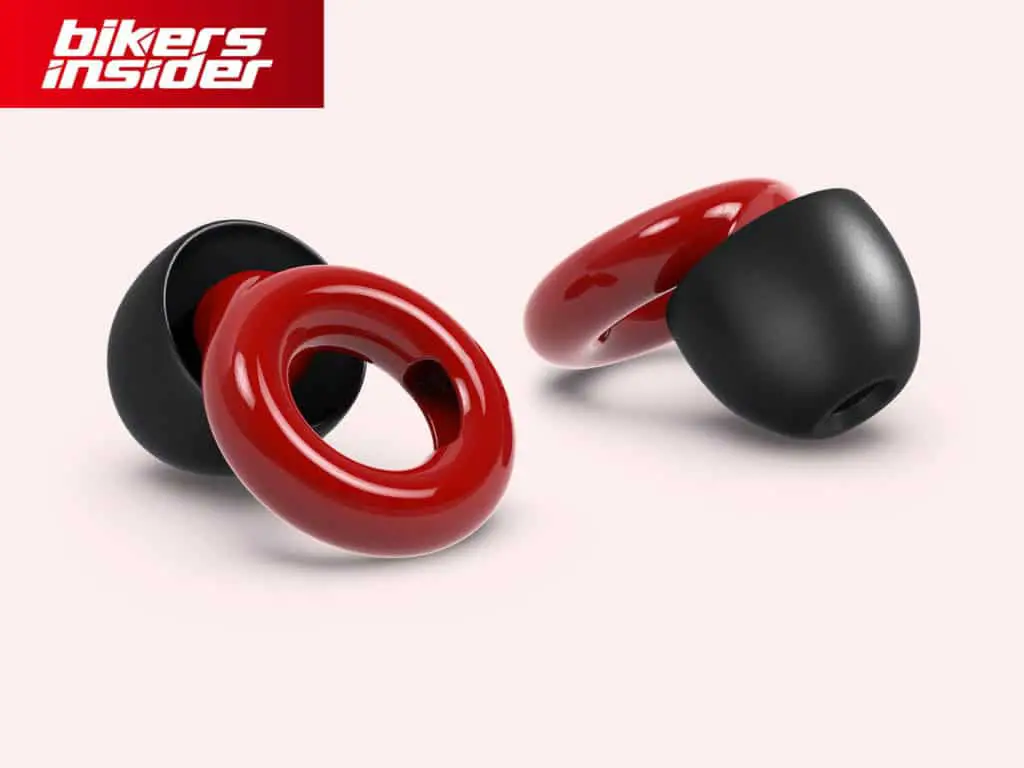 Earplugs are an essential accessory for motorcycling.