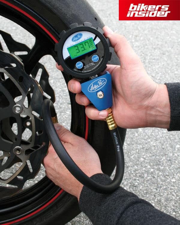 Don't go out on the road without a tire pressure gauge!