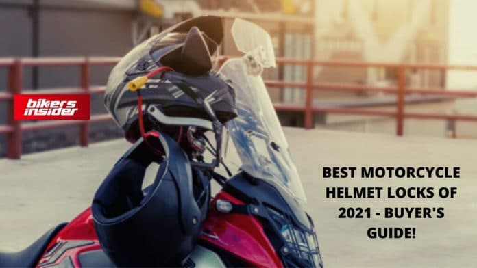 Best Motorcycle Helmet Locks Of 2021 - Buyer's Guide!
