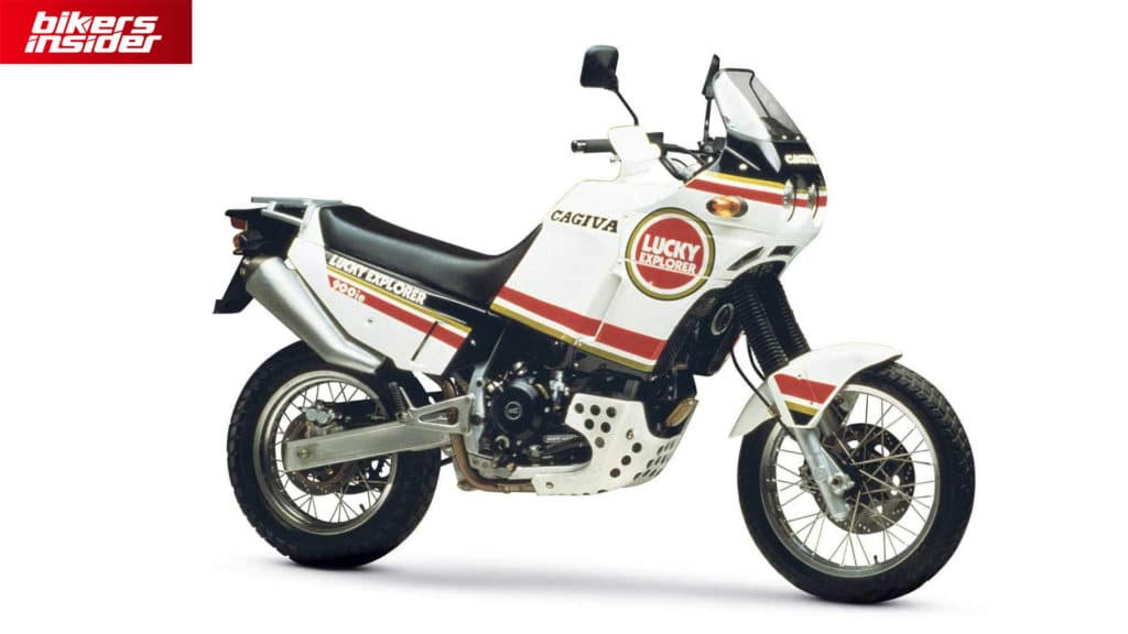 The legendary Cagiva Elefant.