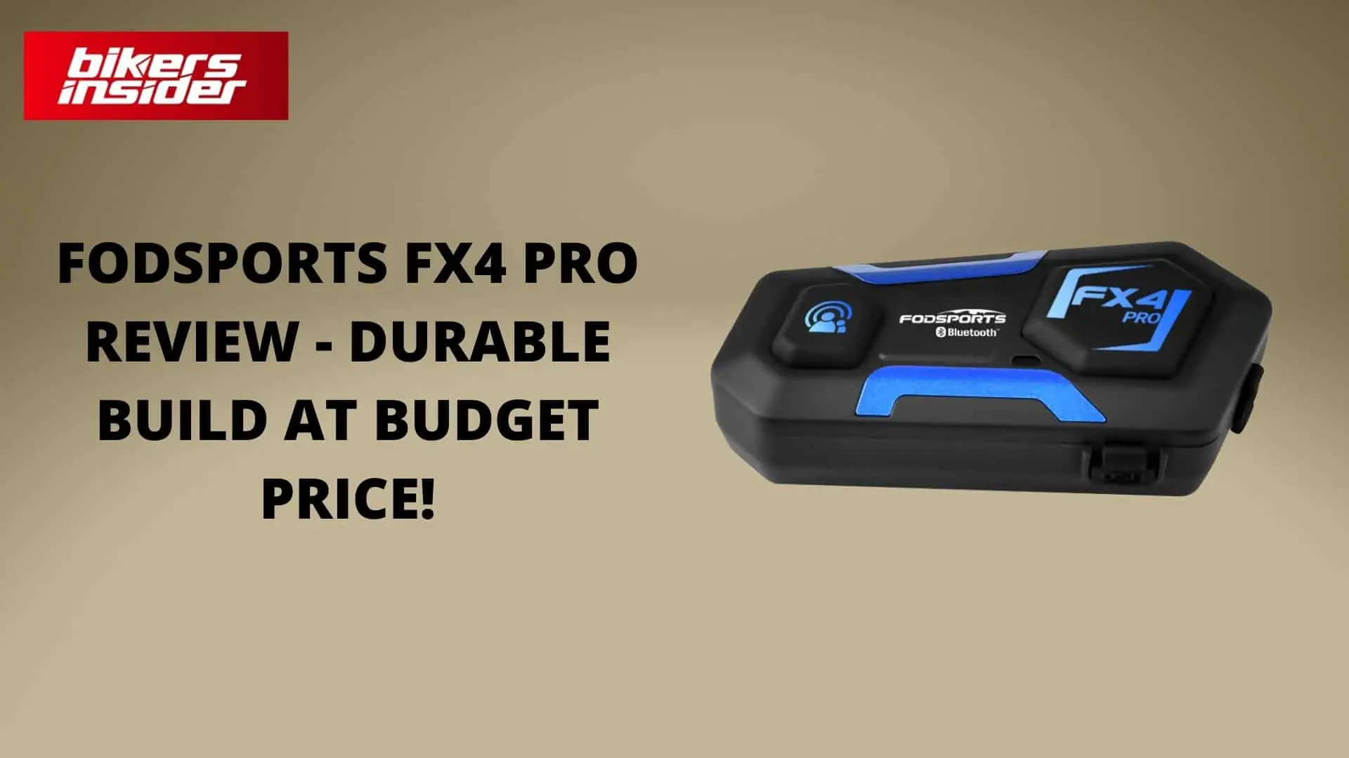 FODSPORTS Motorcycle Bluetooth intercom FX4 Pro  