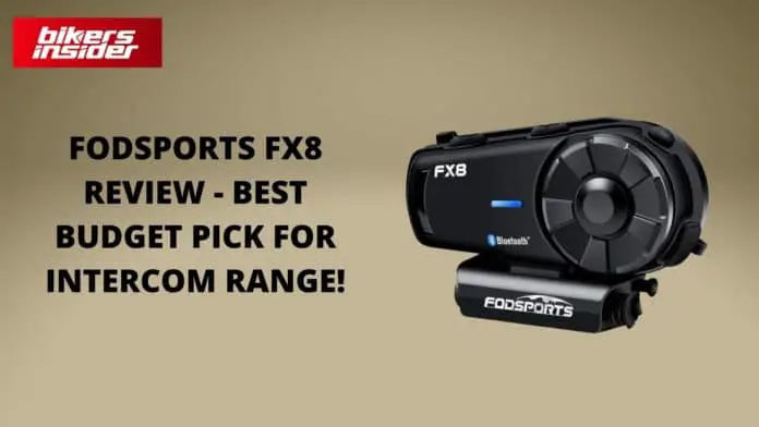 Fodsports FX8 Review - Best Budget Pick For Intercom Range!