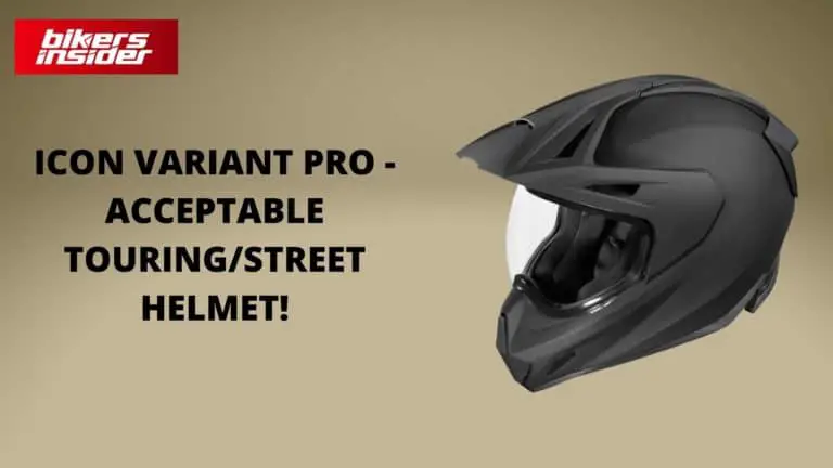 Icon Variant Pro Review – Acceptable Touring/Street Helmet!