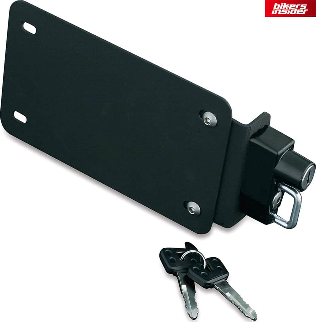 Kuryakyn 4248 License Plate Helmet Security Lock