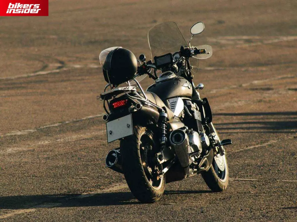 Motorcycle helmet locks provide differing layers of portability.