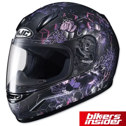 CKX 183973 TX-218 Pursuit Juniors/ Kids/ Youth Full Moto Helmet Medium Pink/White 