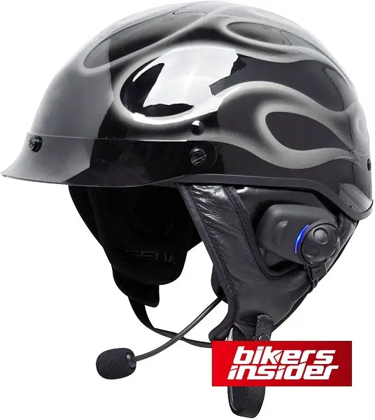 best half helmet bluetooth