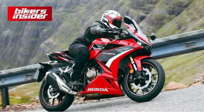 Honda cbr500r rider