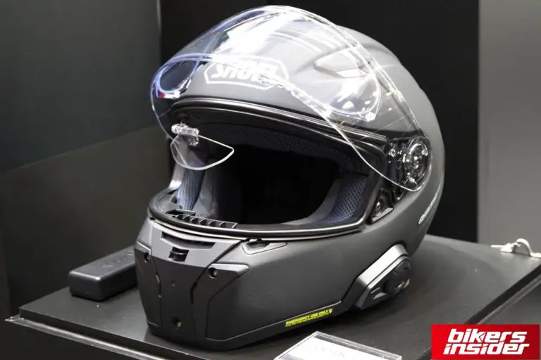 Inching closer to manufacturing is the revolutionary Shoei Opticson helmet.
