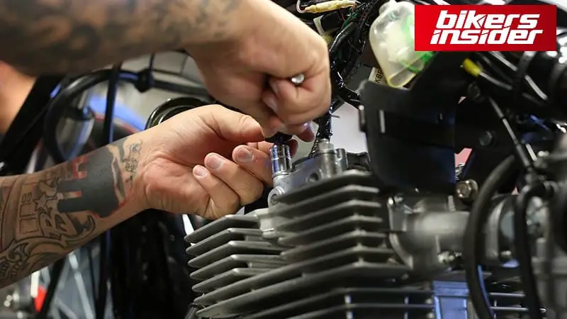 Checking bolts - motorcycle maintenance best tips