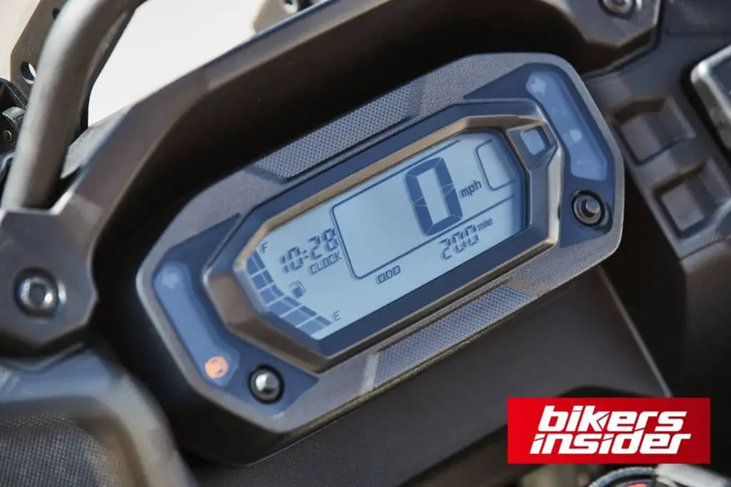 Kawasaki KLR650 Display