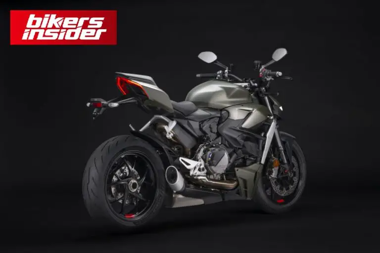 In Storm Green, the 2023 Ducati Streetfighter V2 is coming.
