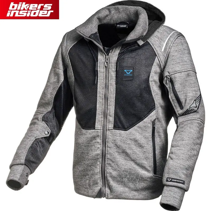 Macna breeze jacket dark grey