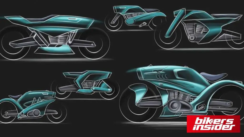 Streamlined harley davidson streetfighter concept design