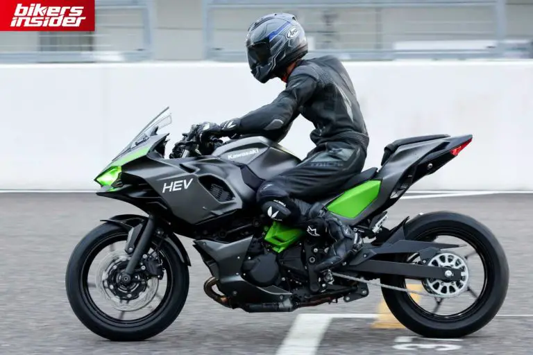 At Intermot 2022, a Kawasaki electric bike prototype is on display.