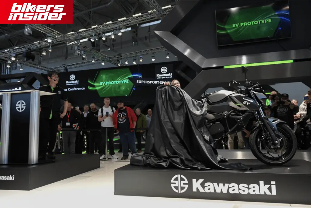 Kawasaki EV Motorcycle at Intermot